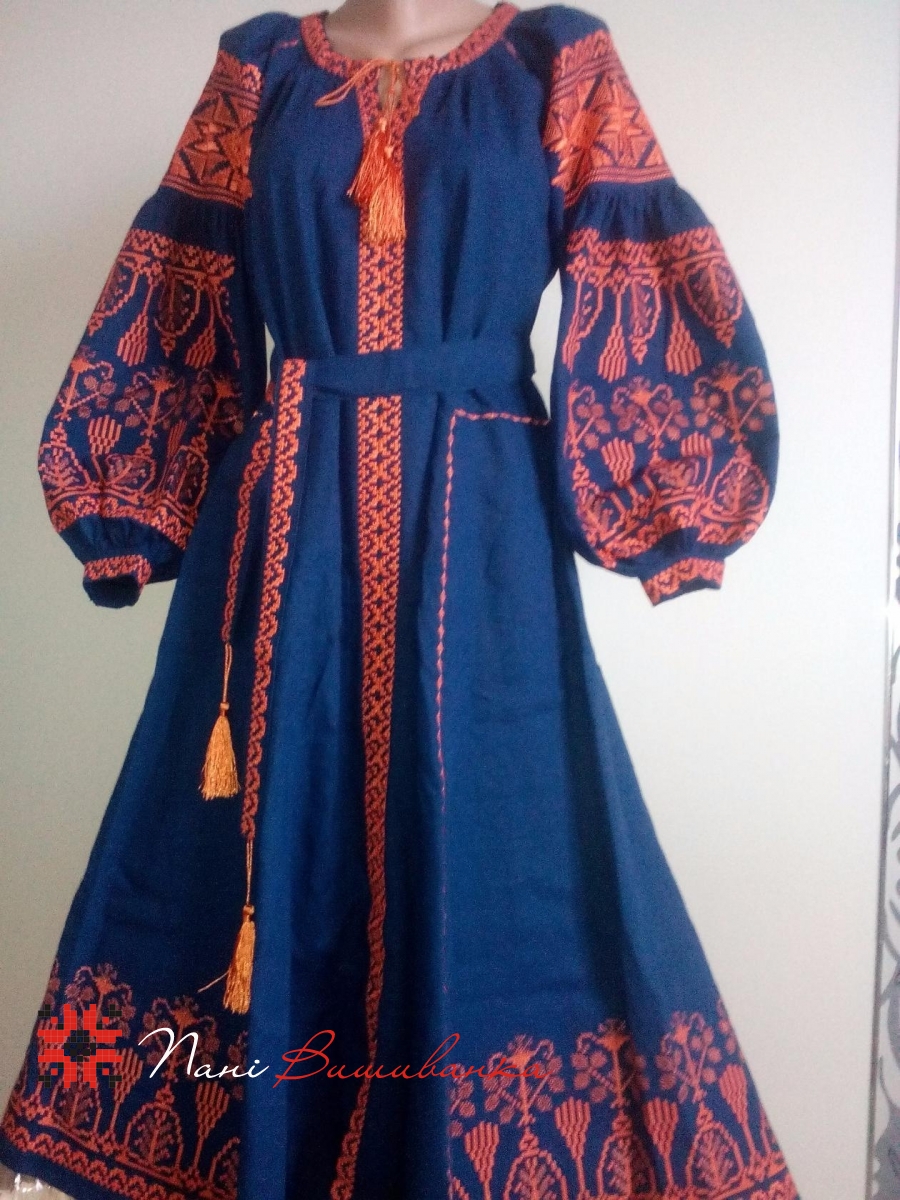 Плаття в стилі Бохо оранж