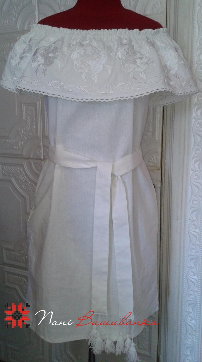 Плаття в стилі Бохо Біле по білому Тренд