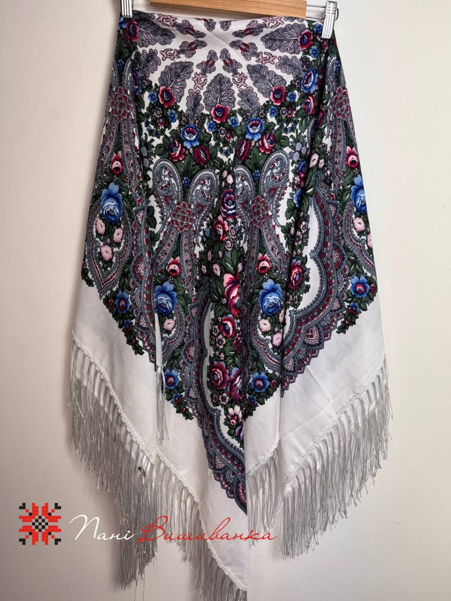 Хустка українська біла