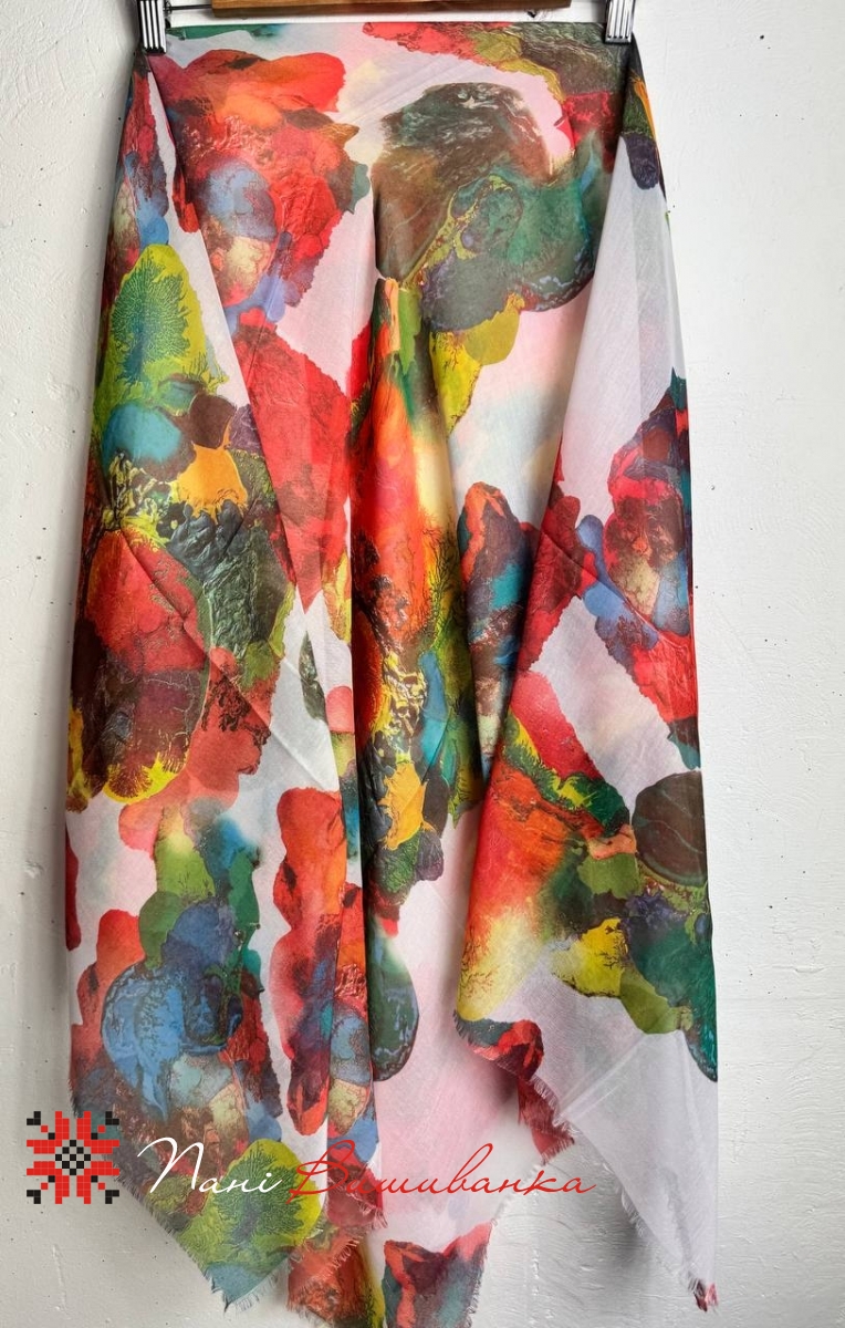 Хустка велика батистова Павутинка