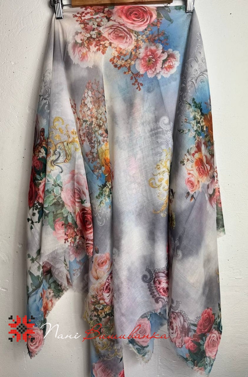 Хустка велика батистова Павутинка