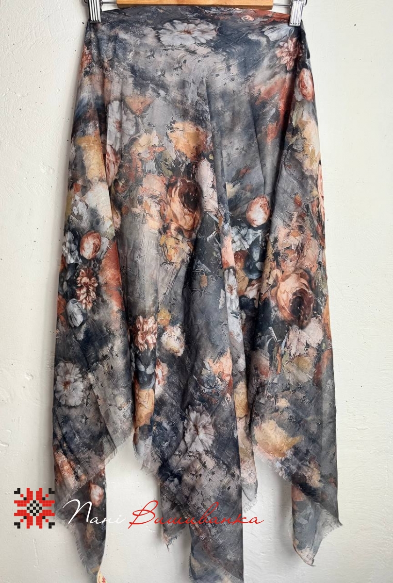 Хустка велика батистова Павутинка