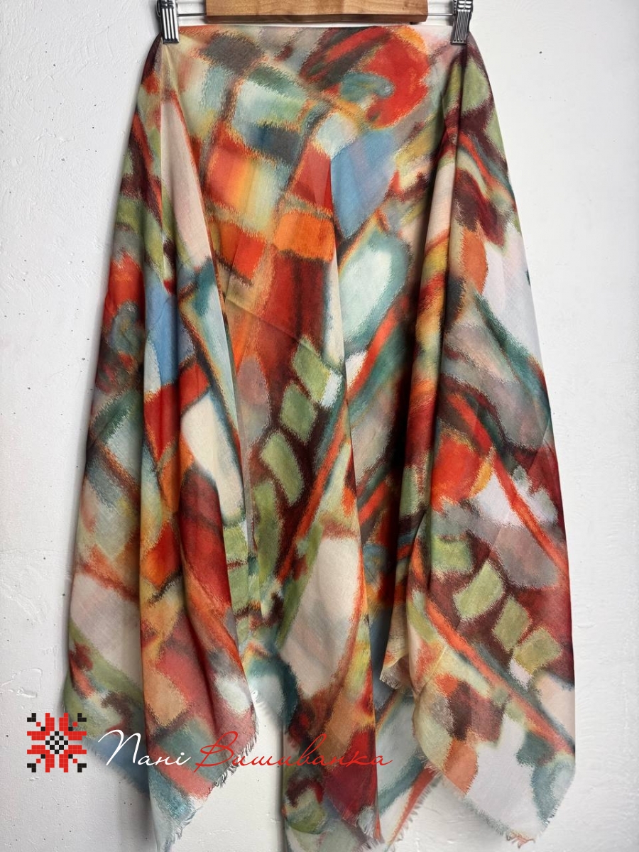 Хустка велика батистова Павутинка